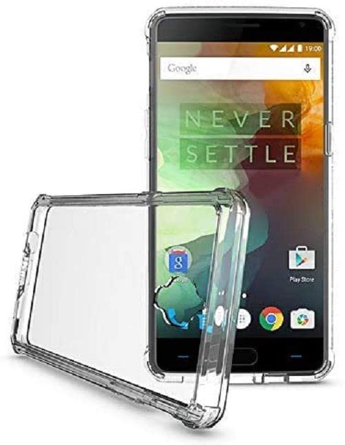 Image of Gorilion for OnePlus 3T / OnePlus 3 (Bumper Case) Back Cover Clear Thin Soft Case for OnePlus 3T / OnePlus 3 - Transparent