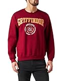 SWEAT-SHIRT UNISEX HARRY POTTER "GRYFFINDOR UNIVERSITY", UXHAPOMSW011, Burdeos, Talla S