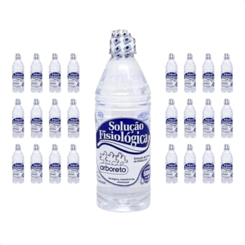 Kit com 24 - Soro Fisiológico Arboreto 0,9% 500ml Cloreto de Sódio