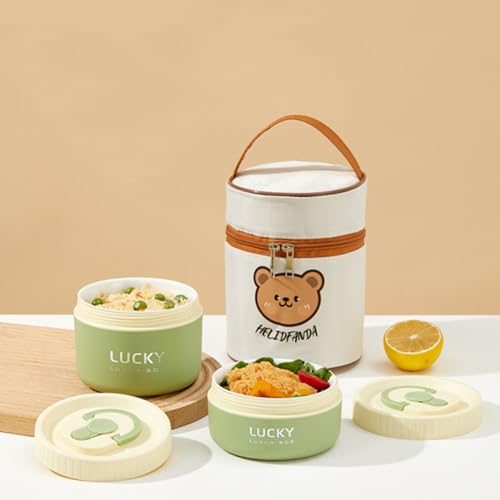 Ybobk Home Thermal Bento Box Aldult Lunch Box cover