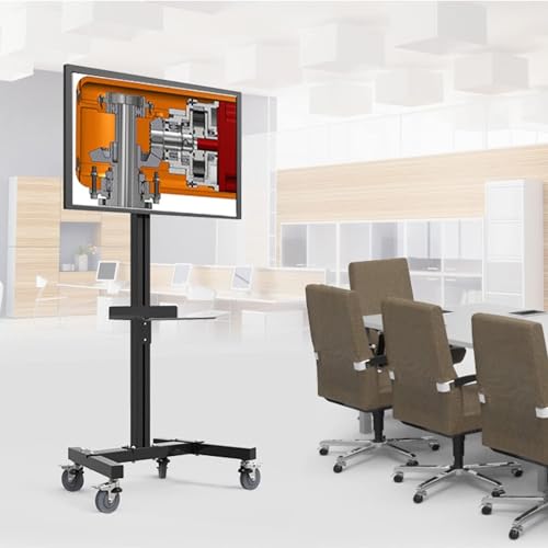 Soporte móvil para TV ajustable de 40-60 pulgadas miniatura 3