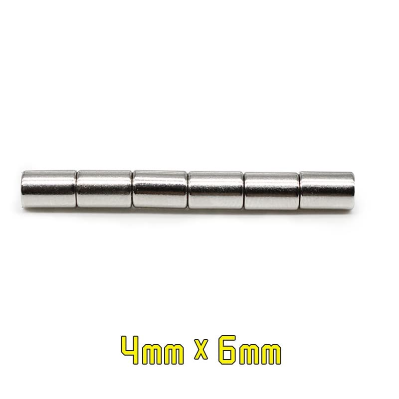 20/50/100/200/300/500PCS 4x6 Minor Search 4mm X 6mm Small Round Neodymium 4x6mm Permanent Disc 4 * 6 Magnets(100PCS)