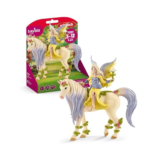 Schleich- Hada Sera con Unicornio Florido (70565)