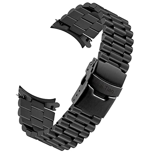 Bracelet de montre 22mm conique en acier robuste pour un style professionnel chic