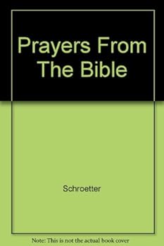 Hardcover Prayers From The Bible Book