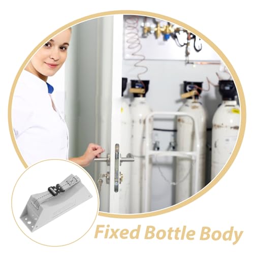 Support de bouteille de plongée MAGICLULU en ABS gris pour fixation sur bateau - 4