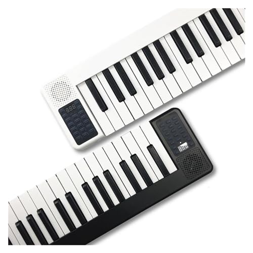 Électronique clavier Piano Piano Numérique Pliable Portable À 88 Touches, Clavier Électronique Multifonctionnel, Instrument Pour Étudiants (Color : Bk) - Les Beatles, Paul McCartney, John Lennon, RIngo Starr, George Harrison Électronique clavier Piano Piano Numérique Pliable Portable À 88 Touches, Clavier Électronique Multifonctionnel, Instrument Pour Étudiants (Color : Bk) – Image 4