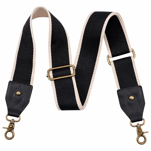 Nefelibata Purse Strap-2"Crazy Horse Leather Wide Shoulder Strap Adjustable Replacement,Retro