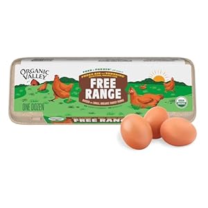 Organic Eggs Free Range Large Brown...