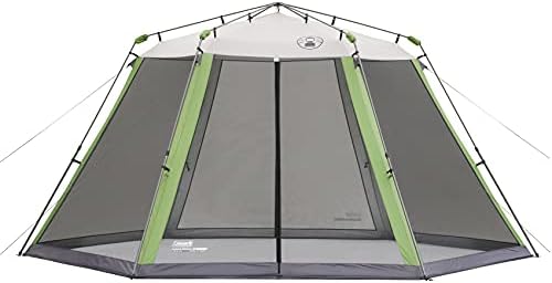 Coleman Skylodge Screened Canopy Tent with Instant Setup 10x10/15x13ft Portable Screen Shelter with 1-Minute Setup for Bug-Free Lounging Great for Picnic Yard Beach Park Camping & More