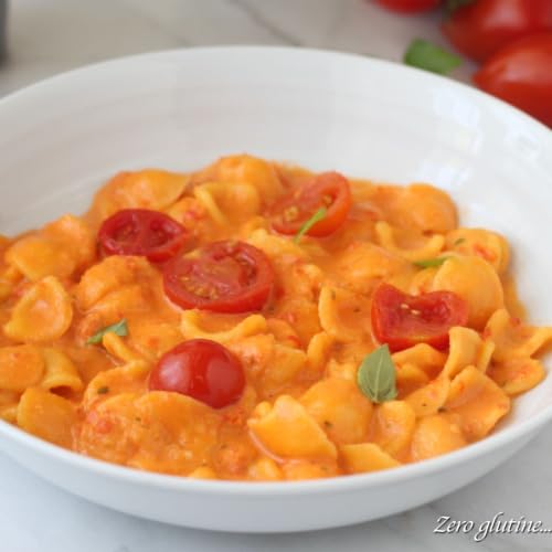 Orecchiette cremose con pomodorini e mascarpone
