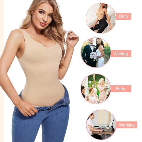 Image of Women Spandex & Nylon High Compression Body Suit (ED009)