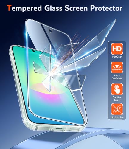 Image of FNTCASE for Samsung Galaxy A27-5G Case: [Screen Protector] Compatible with Magsafe Clear Magnetic Phone Cases Anti Yellowing Slim Rugged Shockproof Protective Transparent Cover (A-Clear)
