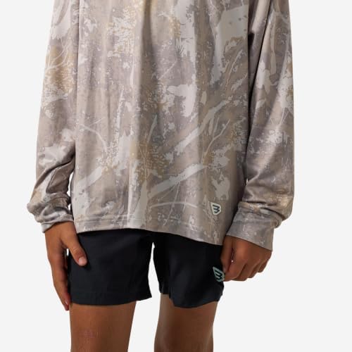 Burlebo Youth Performance Hoodie - Drifter Camo - 2