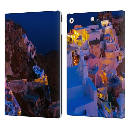 Étui iPad 10.2 Haroulita Nuit Santorini pour vos voyages