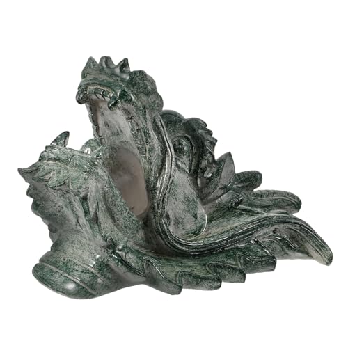 DOITOOL Faucet de Fuente de Dragón para Jardín Exterior Decoración de Fuente de Agua para Patio y Villa Salida de Agua Resistente con Diseño Elegante Color