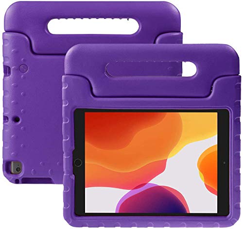 NEWSTYLE Funda para iPad 9.7 2018/2017- Ligero y Super Protective Funda diseñar Especialmente para los niños para Apple iPad 2018/2017 9.7 Pulgadas/iPad Air/iPad Air 2 Tableta (Púrpura) Cover