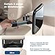 SURFOU Autospiegel Baby Rücksitz Spiegel Auto Baby Rückbank mit Hakenclip 360 ° Drehbar, 100 % Bruchsicher, Klare und Breite Sicht, für Kindersitz, Rückspiegel Zubehör
