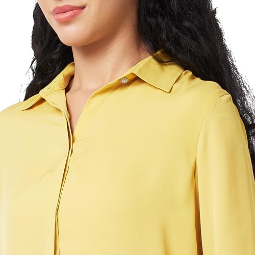 Image of Spykar Women's Regular Fit Shirts