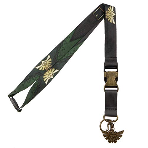 Suit Up Design Zelda Lanyard and Link Charm Suit Up Design Zelda Lanyard and Link Charm
