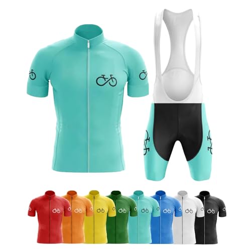 Traje de Ciclismo Hombre Personalizado Corta de Secado Rápido Camiseta de Manga para Hombre con Logotipo del Equipo(E)
