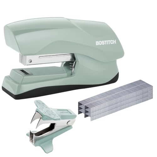 Bostitch Heavy Duty Stapler Value Pack, 40 Sheet Capacity, Sage