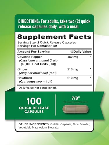 Nature's Truth Cayenne Pepper Capsules