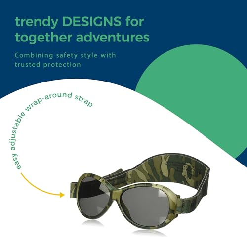 Baby BANZ Retro Oval Baby Sunglasses - 0-24 Months – 100% UV Eye Protection4