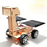 Songlypian Kit Rover Lunar Solar para Niños, Juguete Educativo Stem para Montar, Vehículo de Exploración Lunar, Experimento de Energía Solar, Modelo Espacial DIY, Regalo Científico Infantil