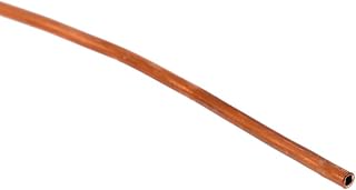 4 * 3 * 0.5mm Good Thermal Conductivity 2M Copper Tube Pipe Soft Copper Round Tubing Wonderful Plasticity Great Weldability Industrial for Refrigeration Plumbing