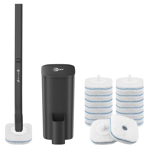 Disposable Toilet Brush Set with 14 Refills - 36% Off