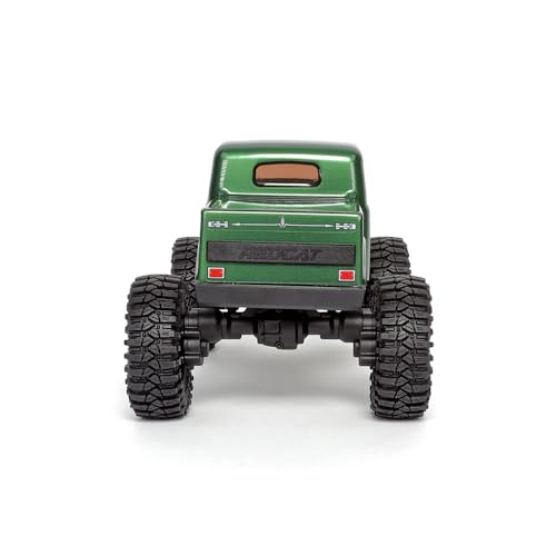 Image of Redcat Racing Ascent 18 Brushless RC Rock Crawler - 4WD 1 /18 RC Crawler with Portal Axles, High Steer Geometry, Waterproof ESC, LiPo Battery, RTR Hobby Grade RC Truck 4x4 - Green