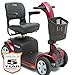 Pride Victory 9, 4-Wheel Midsize Mobility Scooter, with 5-Year Extended Warr (18 x 18 High Back Seat Without Sliders)