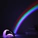 Produktbild FONKIA Nachtlichter für Kinder Regenbogen Tischlampe batteriebetrieben/USB