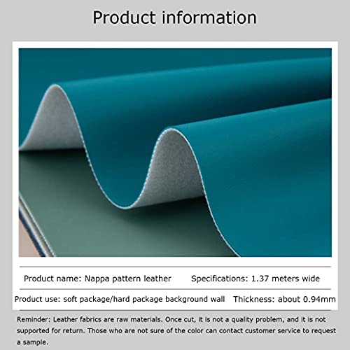 Cuero estampado napa para reparación de sofá e interior automotriz de 137cm 7