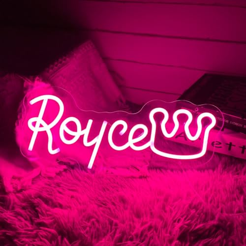 Image of Custom Neon Signs, Customizable Dimmable LED for Wall Decor, Personalized Neon Sign for Wedding Birthday Party Gift Party Bar Game Room Home Business Shop Name Logo LED Neon Lights