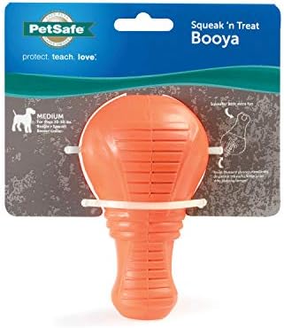PetSafe Medium Sportsmen Squeak 'N' Treat Booya Pet Chew Toy