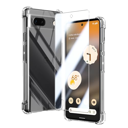 Ή Google Pixel 6A 5G sNZ 6A 5G P[X NA P[X Google Pixel 6A5G Jo[ TPU یP[X Jo[w + sNZ 6A 5G KXtB GooglePixel 6A 5G tB 