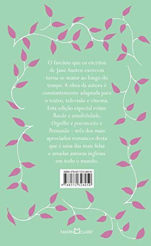 Razão e Sensibilidade / Orgulho e Preconceito / Persuasão