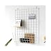 Scaffalature di stoccaggio Xiaolin Quadro per Pannelli griglia Pannello per Quadri in Ferro Decorativo Clip per Quadri Fotografia 72.5 * 10 * 54cm (Colore : Bianca)