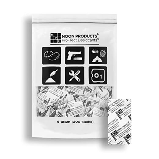 200-Pack of 5 Gram Silica Gel Desiccant Packets for Shipping, Storage, Safes, and More - Small Moisture Absorbers for Hardware, Household Goods, Food, and Secure Packaging