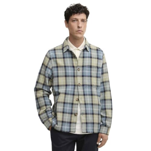 Image of Barbour Vennel Textured Overshirt L Beige
