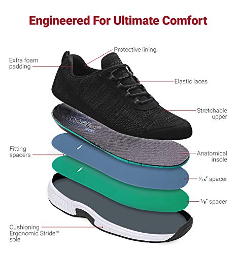 old man orthopedic shoes
