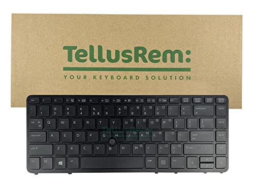 Clavier US de rechange rétroéclairé pour ordinateur portable HP 840 G1 G2