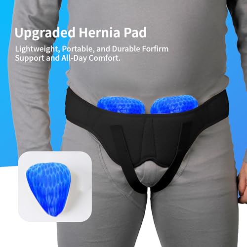 Faja para Hernia para Hombres y Mujeres, Ajustable, Talla L miniatura 4