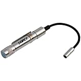 Dorcy 41-1406 Mini Flexible LED Flashlight with Belt Clip, 8-Lumens, Silver Finish
