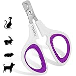 Haustier-Nagelknipser, Update-Version Katzen- und Kätzchen-Nagelknipser zum Trimmen, professioneller Haustier-Nagelknipser am besten für eine Katze, Welpen, Kätzchen und kleine Hunde (Lila) – Bild 2