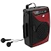 GPX Portable Cassette Player, Compatible With Headphone, 3.54 x 1.57 x 4.72 Inches, Requires 2 AA Batteries - Not Included, Red/Black (CAS337B) Black/Red