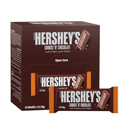 Hersheys Cookies n Chocolate Snack Size Bar 24 x 12.7 g