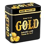 Game Factory – Game Factory 646252 Gold, Mini-Kartenspiel in handlicher Met